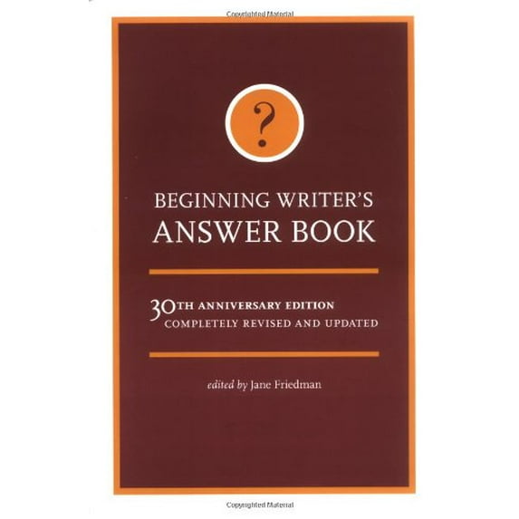 Pre-Owned Beginning Writer's Answer Book Paperback