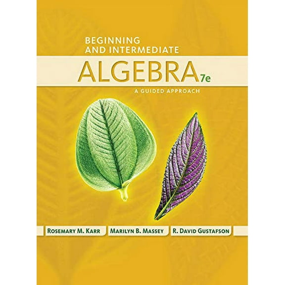 Pre-Owned Beginning and Intermediate Algebra: A Guided Approach (Hardcover) 143546253X 9781435462533