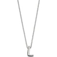 thumbnail image 1 of Beginnings L Initial Plain Necklace - Silver, 1 of 1