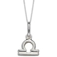 thumbnail image 1 of Beginnings Libra Zodiac Necklace - Silver, 1 of 1