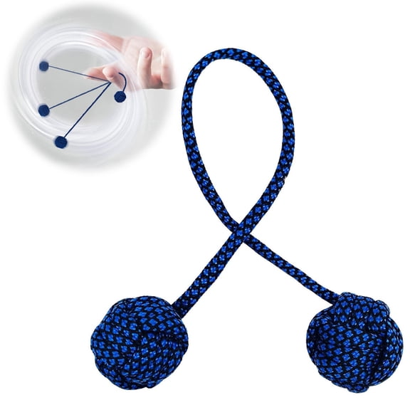 Clearance Under $5 Begleri Fidget Toy,Fidget Beads,Begleri Fidget,Worry Worm,Fidget Beads Skill Toys,Fidget Toys,Parachute Cord and Steel Beads (Navy 10*1in)Clearance from ANMUYUM