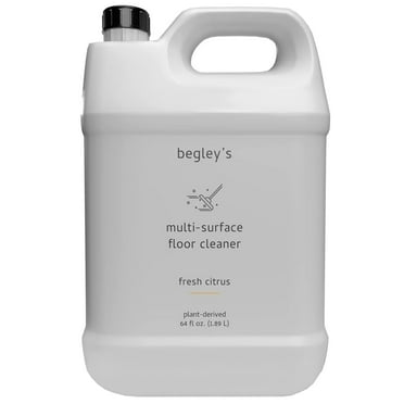 Begley’s 64 Oz Plant Based Multi-Surface Cleaner Spray Refill for Tiles, Wood Floor