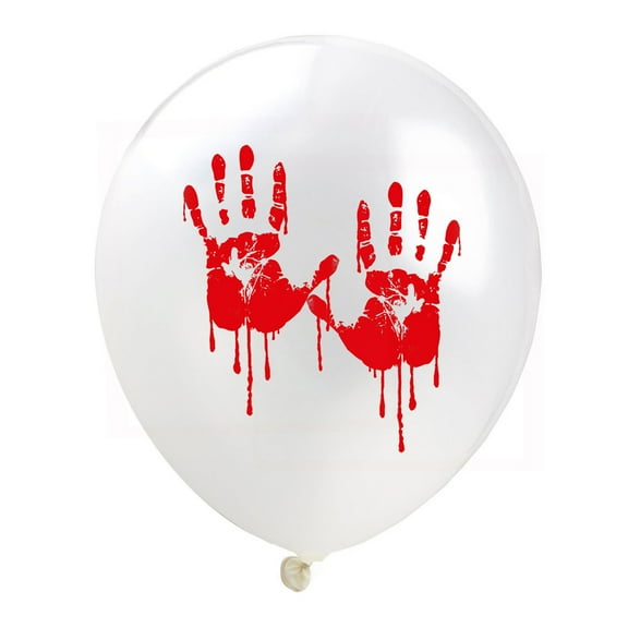 Begzeat 15 Horror Doll Confetti Emulsion Balloons Combination Horror Halloween Bar Ghost Party Decoration