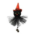 thumbnail image 1 of Begzeat Halloween Hanging Gnome Ornaments, Halloween Pumpkin Witch Spooky Handmade Gnomes Decorations, Halloween Venue Layout Props Gauze Skirt Bell Pendant Witch Pendant, 1 of 9
