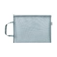 thumbnail image 1 of Begzeat Mesh Zipper Pouch Bags with Handle, EVA Board Game Storage Organizer,A4 Letter Size,Waterproof Plastic Zipper Pouches,Clear Document File Folder for School/Travel/Home, 1 of 7