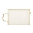 thumbnail image 1 of Begzeat Mesh Zipper Pouch Bags with Handle, EVA Board Game Storage Organizer,A4 Letter Size,Waterproof Plastic Zipper Pouches,Clear Document File Folder for School/Travel/Home, 1 of 8