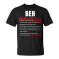 thumbnail image 1 of Beh Fact Fact T Shirt Beh Shirt For Beh Fact Unisex TShirt, 1 of 6