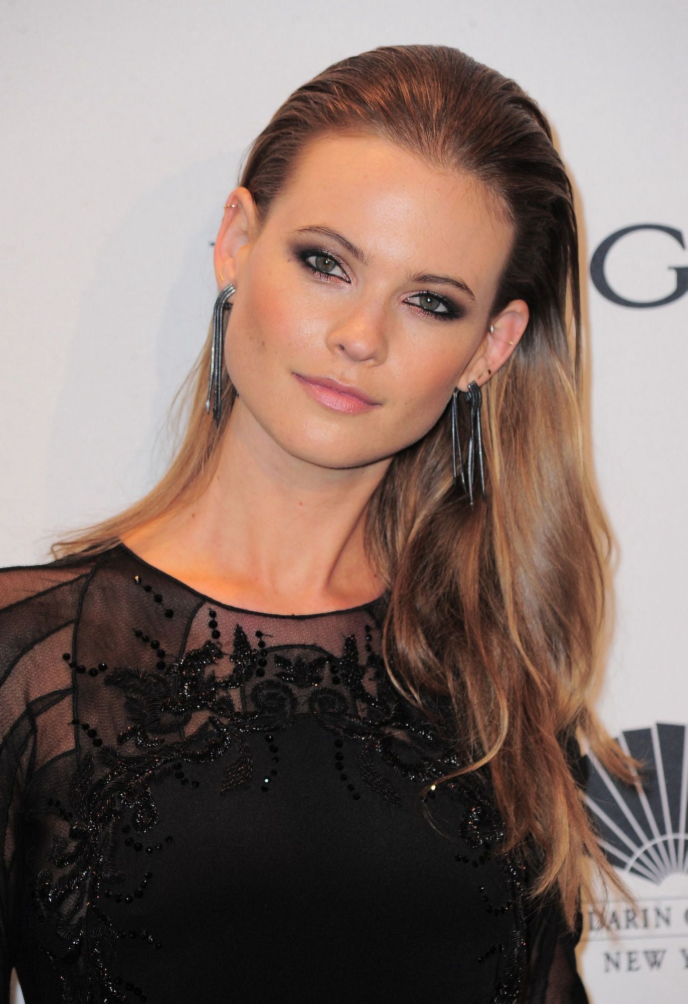 Behati Prinsloo At Arrivals For Amfar Foundation For Aids Research New York Gala Canvas Art - (16 x 20)