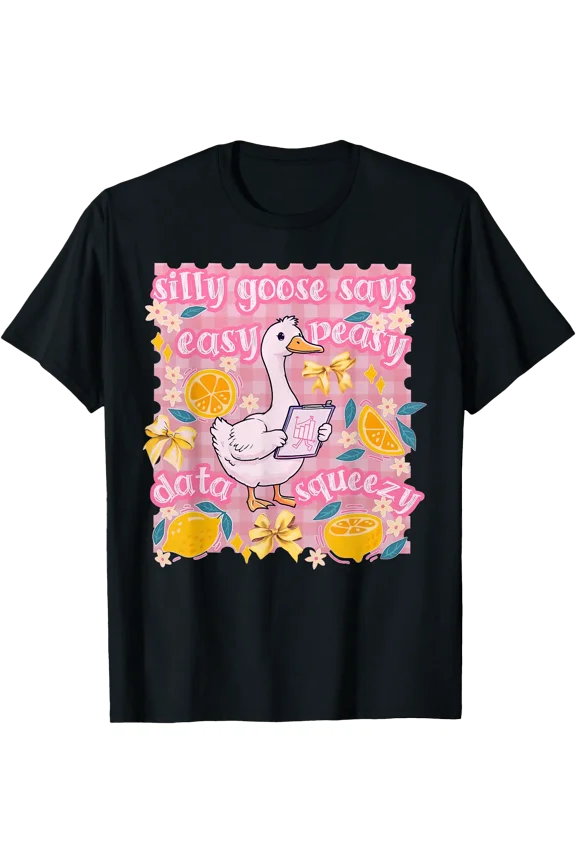 Behavior Analyst Data Silly Goose Lemon Rbt Aba Therapy T-Shirt, Unisex T-Shirt