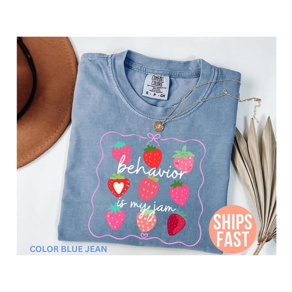 Behavior Analyst Shirt Behavior is My Jam Behavior Therapy Shirt ...