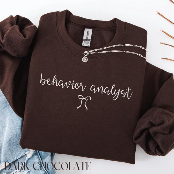 Behavior Analyst TShirt BCBA Crewneck - Walmart.com
