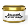 thumbnail image 1 of Behavior Analyst Tin Candle Gift Decor Vanilla Coffee Scented, 1 of 4