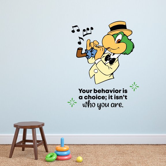 Behavior Bird Music Life Quote Cartoon Quotes Decors Wall Sticker Art Design Decal for Girls Boys Kids Room Bedroom Nursery Kindergarten Home Decor Stickers Wall Art Vinyl Decoration (10x8 inch)