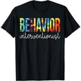 thumbnail image 1 of Behavior Interventionist Tie Dye Appreciation Back To School T-Shirt, 1 of 4