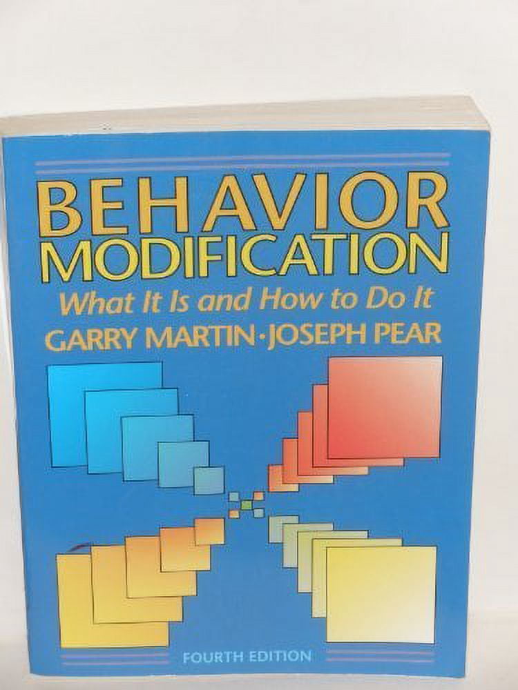 Behavior Modification Guide Book Pre-Owned Behavior Modification: What It is and How to Do It (Paperback ...