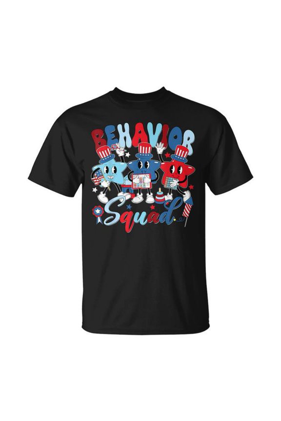 Behavior Squad Independence Day Rbt Behavior Tech T-Shirt Size S-5XL
