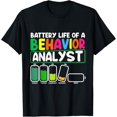 thumbnail image 1 of Behavior Technician RBT Board Certified Behavior Analyst T-ShirtMen's and women's gift, black and white T-shirt, size: Extra large S-4XL, 1 of 4