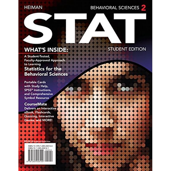 Pre-Owned Behavioral Sciences STAT (with CourseMate Printed Access Card) (New, Engaging Titles from 4LTR Press)