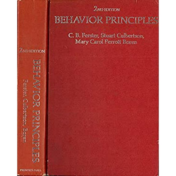 Pre-Owned Behavior principles (Hardcover) 0130726117 9780130726117