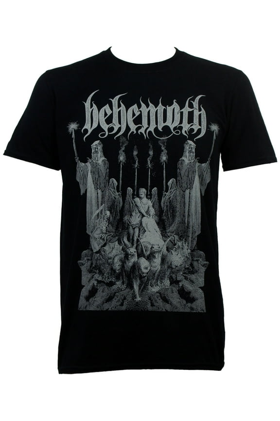 Behemoth Men's Corpse Candle T-Shirt Black XL