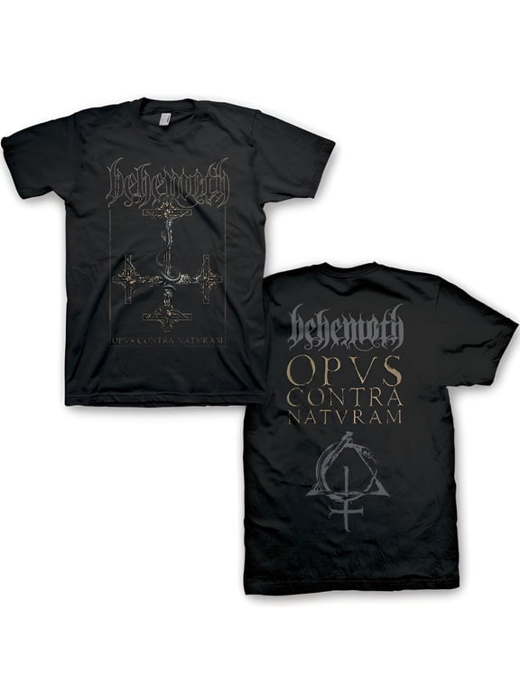 Behemoth Men's Opus Contra T-Shirt Black Medium | Officially Licensed Merchandise
