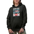 thumbnail image 1 of Behind Every Good Kid Is a Great Mom, Mother's Day, Black Hooded Sweatshirt or Hoodie, XL, 1 of 5