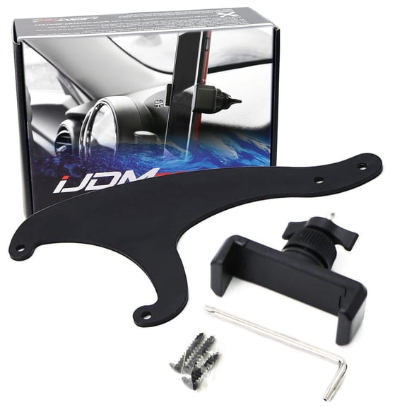 Behind Tachometer Bolt-On Mount Cell Phone GPS Black Holder For Mini Cooper F54 F55 F56 F60