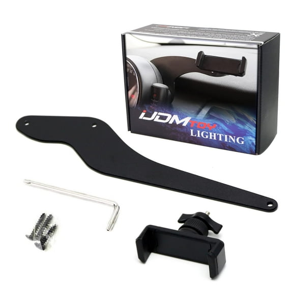 Behind Tachometer Bolt-On Mount Cell Phone GPS Black Holder For Mini Cooper R50 R52 R53