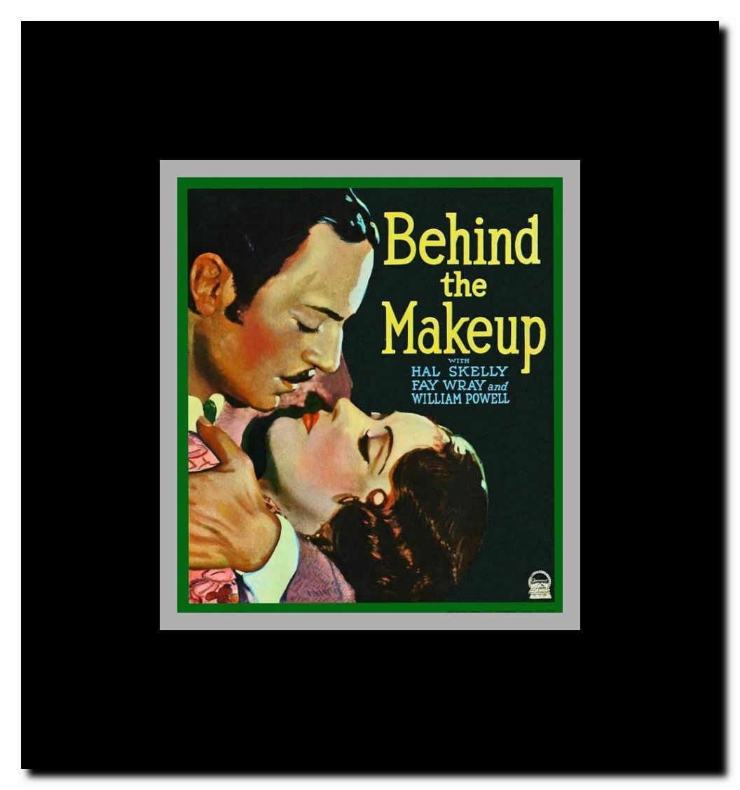 Behind the Make-Up Framed Movie Poster