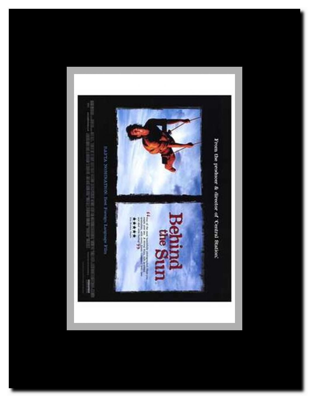Behind the Sun Framed Movie Poster