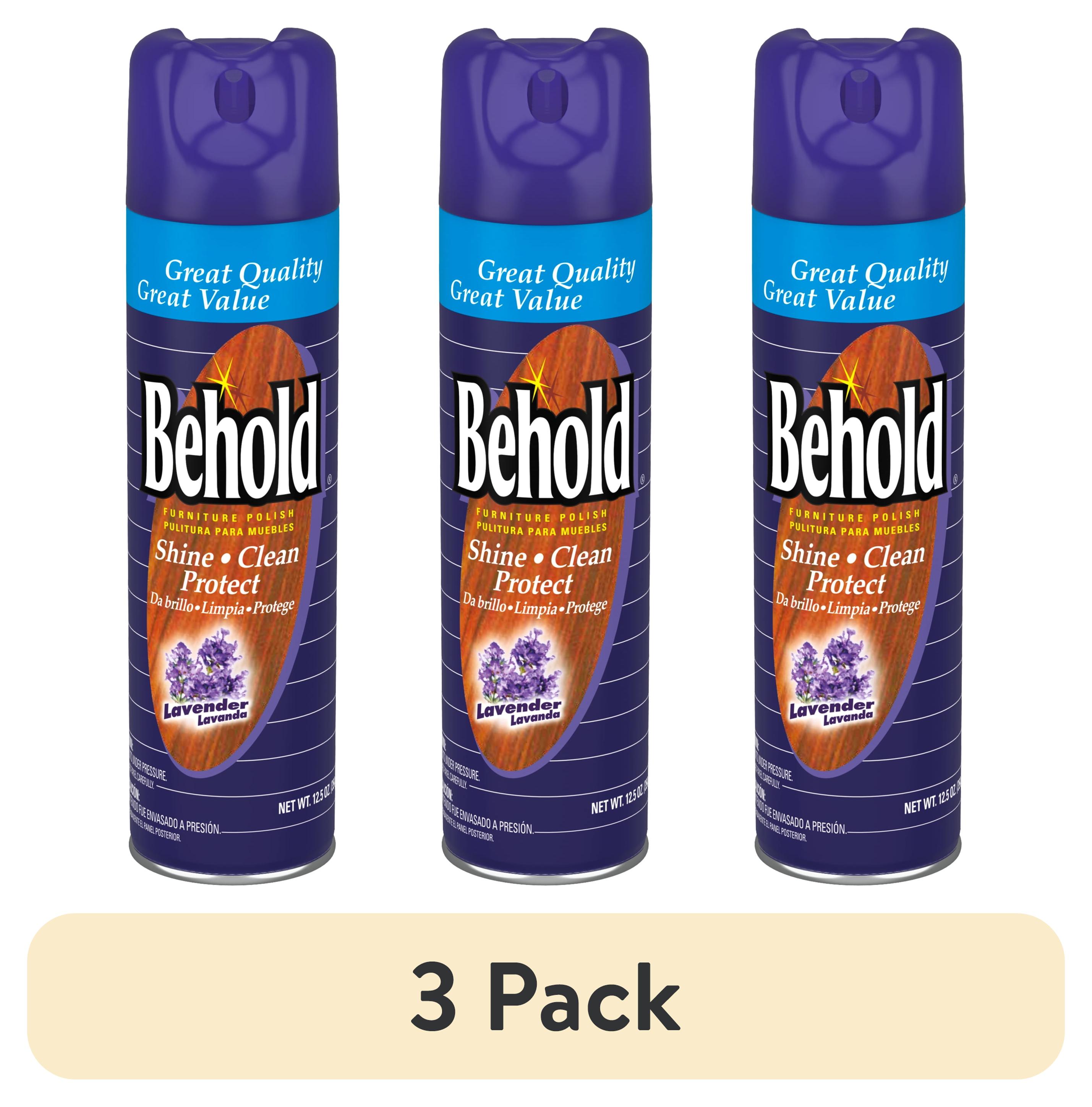 (3 pack) Behold Lavender Furniture Polish, 12.5 oz - Walmart.com