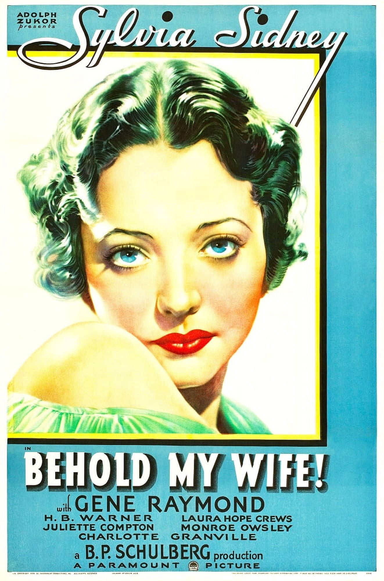 Behold My Wife Canvas Art - (11 x 17)