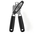 thumbnail image 1 of Behome Can Opener with Bottle Opener, Heavy Duty Manual Can Opener with With Turn Knob & Soft Handle, for Kitchen Seniors Friendly, Black, 1 of 7