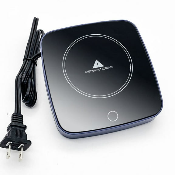 BN-LINK Mug Warmer, Electric Coffee Warmer for Desk with Auto Shut Off, 3 Temperature Setting, Smart Cup Warmer for Heating Coffee, Beverage, Milk, Tea and Hot Chocolate(Blue)