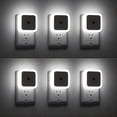 thumbnail image 1 of BN-LINK Night Light with Smart Sensor, Auto-On/Off, Dusk to Dawn Night Lights Plug into Wall 6-Pack, LED Night Lamp for Bedroom, Bathroom, Hallway, White, 1 of 7