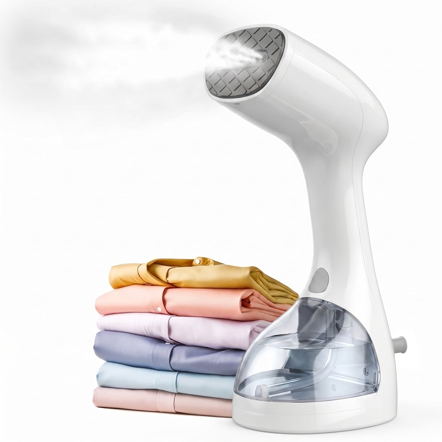 dress steamer walmart VAVSEA Steamer for Clothes, Portable Garment Steamer, Auto Shut-off Function, Wrinkles/ Steam/ Soften/ Clean/ Sterilize, White