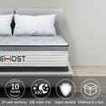 thumbnail image 1 of Behost 10 Inch Hybrid Mattress with Memory Foam and Pocket Spring,Full Mattress in a Box, 1 of 7