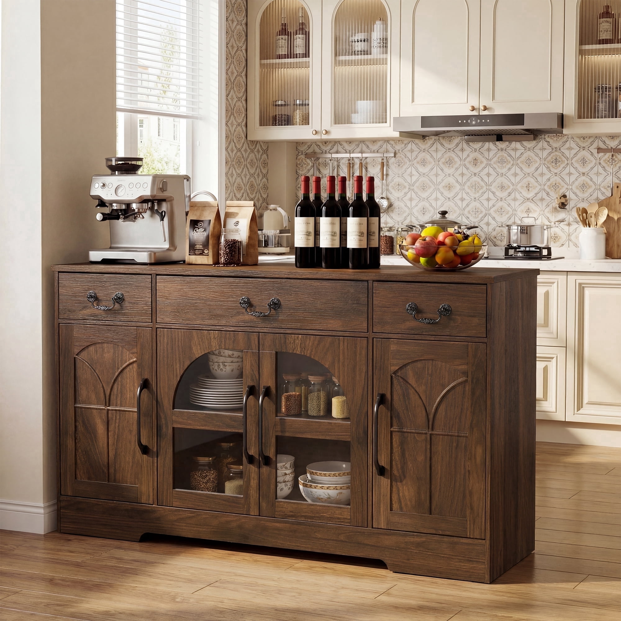 Keenstone Buffet Cabinet with Storage, 55.1