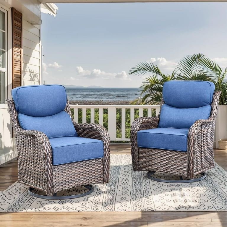 Behousewell Luxury Outdoor Furniture 3-Piece Set Outdoor Patio