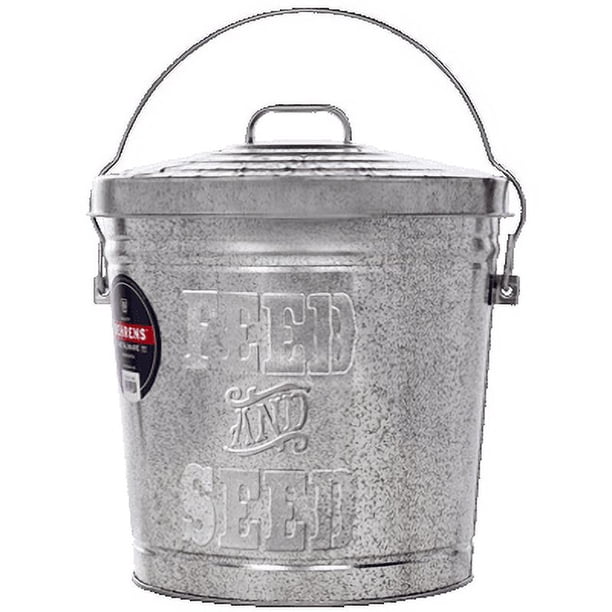 Behrens 10 Gallon Galvanized Steel Locking Lid Storage Can