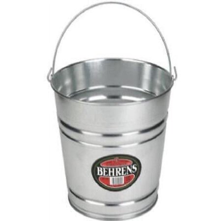 Behrens 10 qt Galvanized Pail Gray