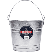 Behrens 12 qt. Galvanized Pail Gray
