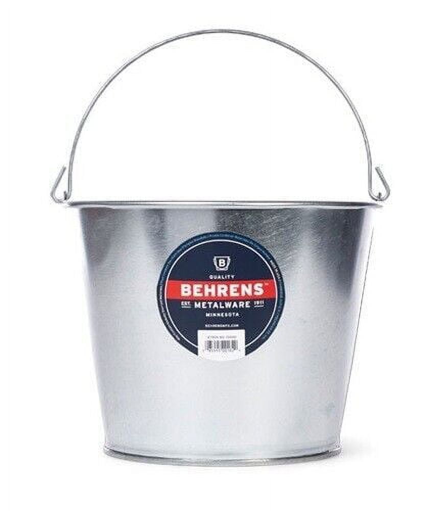 Behrens 1205GS 5Quart Size Galvanized Steel Pail / Bucket