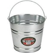 Behrens 1208GS 8 Quart Galvanized Sheet Steel Water Pail / Bucket With Handle - Quantity of 18
