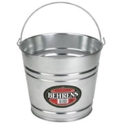 Behrens High Grade Steel 1208GS 8 Qt Silver Galvanized Steel Pail