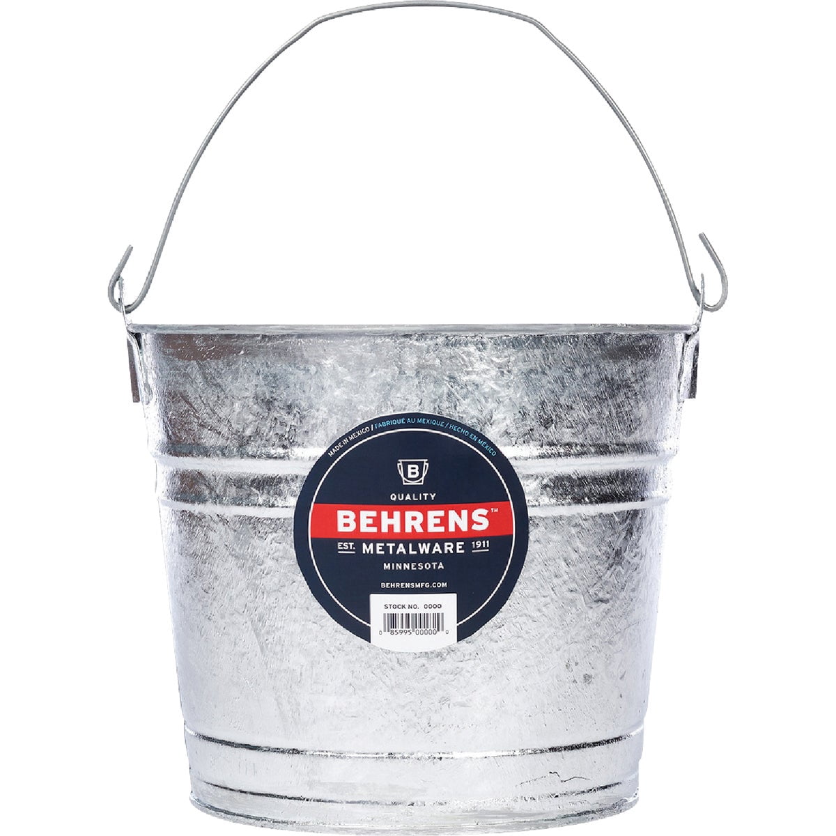 Behrens 1210 10 qt. Galvanized Mop Wringer Bucket