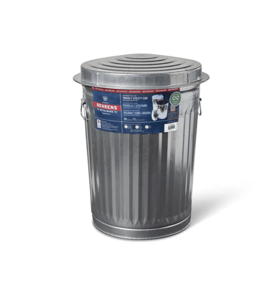 Metal Trash Containers
