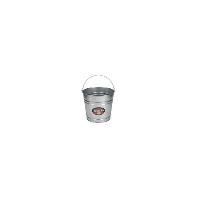 Behrens 1212GS Galvanized Steel Pail, 12 Quart