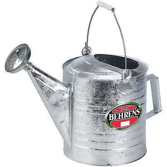 Behrens 210 RH 2.5 Gallon Hot Dipped Galvanized Steel Watering / Sprinkling Can - Quantity of 3