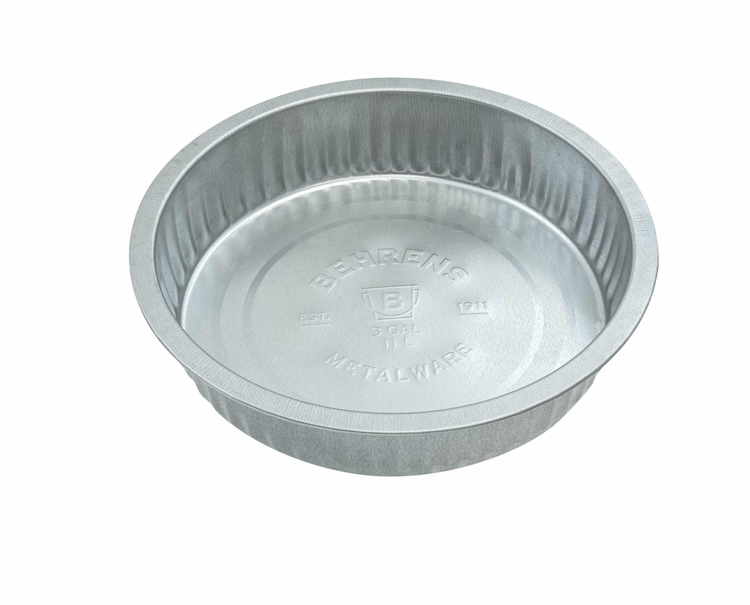 Behrens 3 Gallon Galvanized Steel Utility Pan